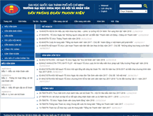 Tablet Screenshot of dtn.hcmussh.edu.vn
